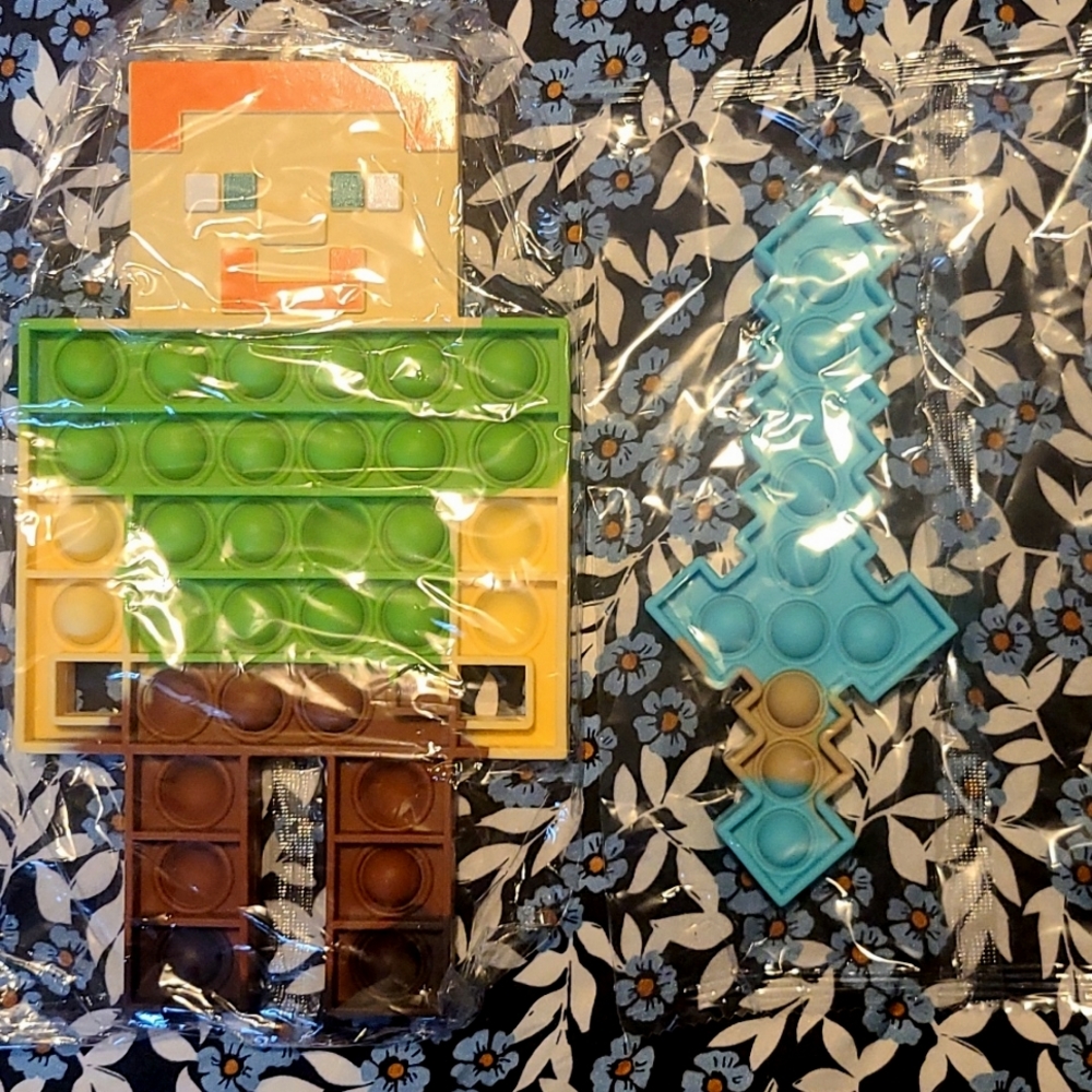 Minecraft Alex Popit Fidget toy